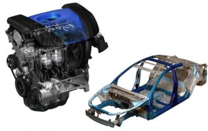 tecnología revolucionarioa SKYACTIV que reinventa el proceso integral de desarrollo de un vehículo