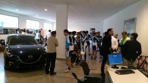 Presentacion equipo ciclista Mazda Alicante