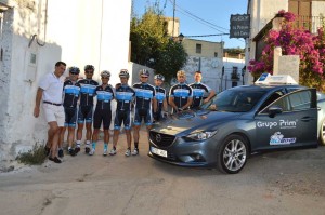 Club Ciclista Alibike y Mazda Alicante Grupo Prim entrenamiento en Almería 02