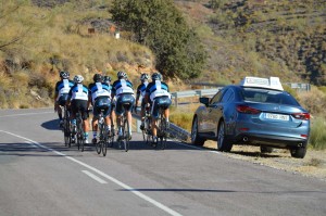 Club Ciclista Alibike y Mazda Alicante Grupo Prim entrenamiento en Almería 03