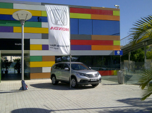 Exposicion Coches Honda Alicante en Arena Alicante