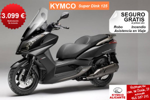Kymco Super Dink 125 en Kymco Alicante