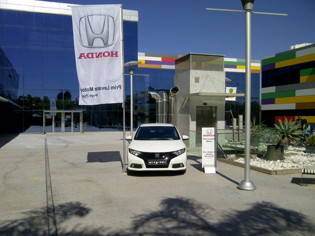 Exposicion Coches Honda Alicante en Arena Alicante