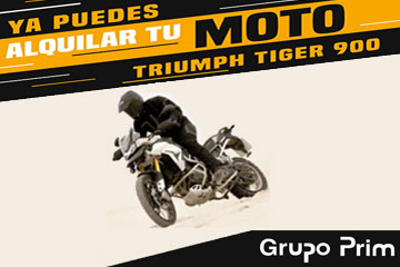 Ya puedes alquilar tu Moto Triumph Tiger 900